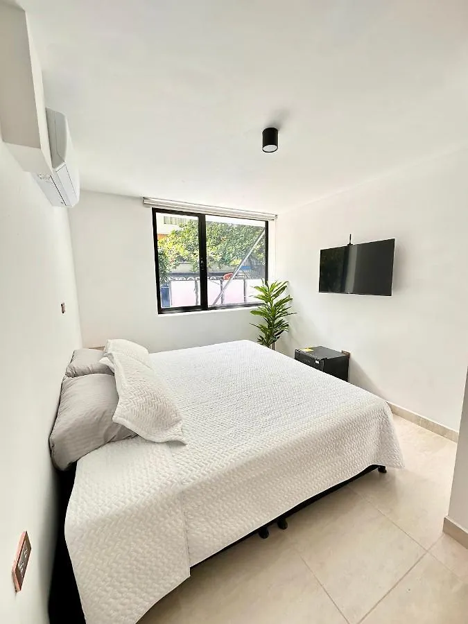 Apartmán Comodas Y Modernas Habitaciones Con Bano Privado Para 2 Y 3 Personas En La 70 Laureles Estadio Medellín